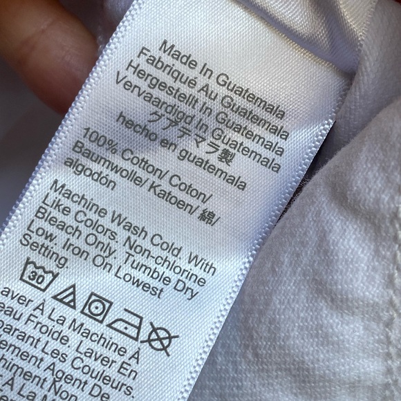 NWT J. Crew Cotton 3.5” Inseam Denim Shorts Size 29 White - Picture 7 of 8